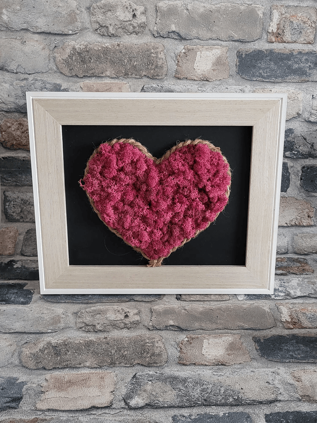 Moss Heart / Purple Moss /